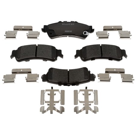 R/M Brakes OE Replacement, Ceramic, Includes Mounting Hardware MGD792CH